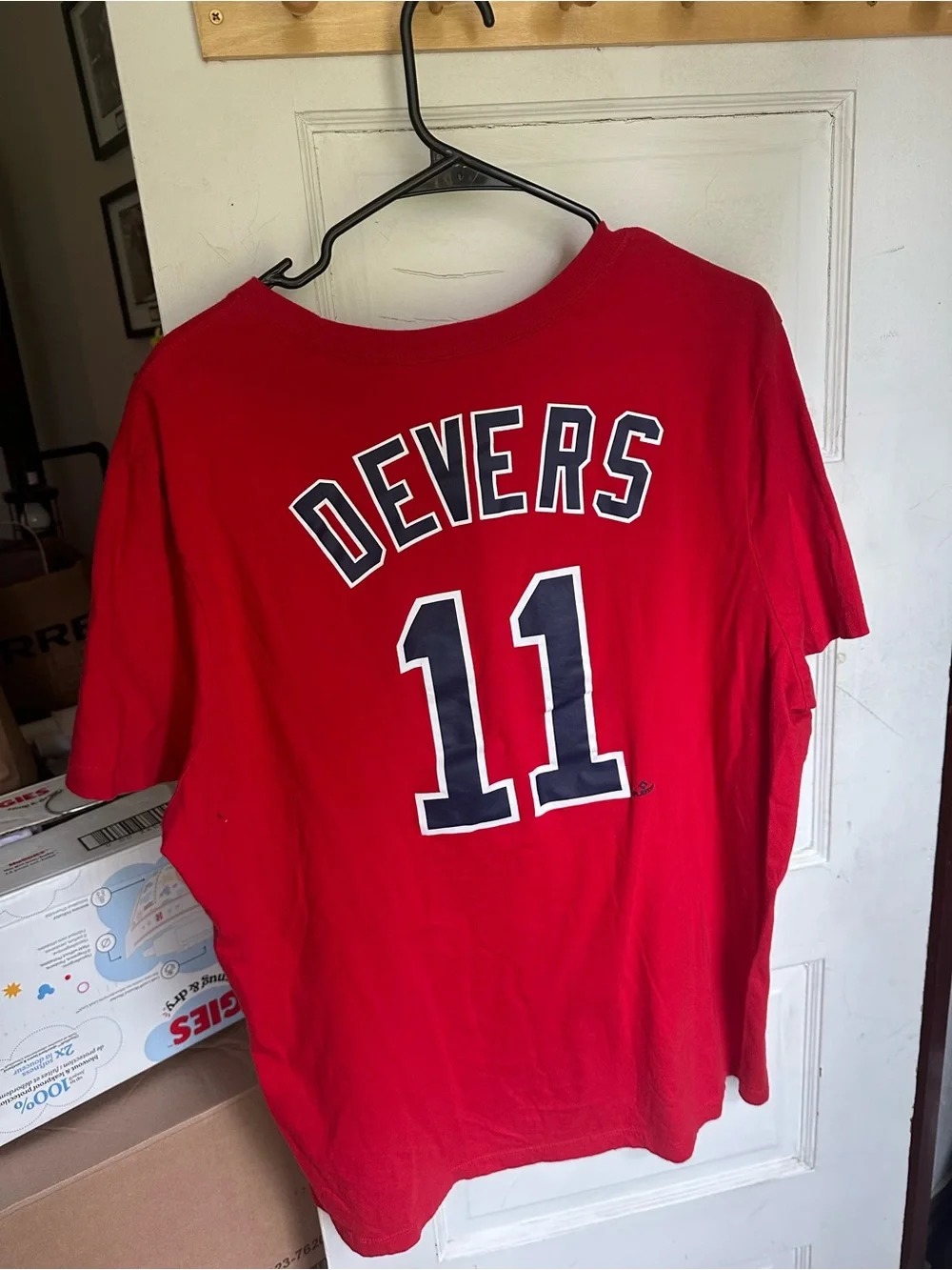 Nike Red 'Red Sox' Graphic Tee